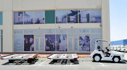 Dnatahasdonatedacargotowingtractorandtwo10ftpallettrolliestotheinternationalhumanitariancity