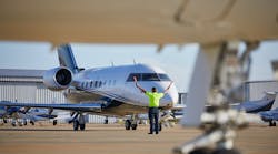 A Phillips 66 marshaller at work. A Phillips 66 marshaller at work.