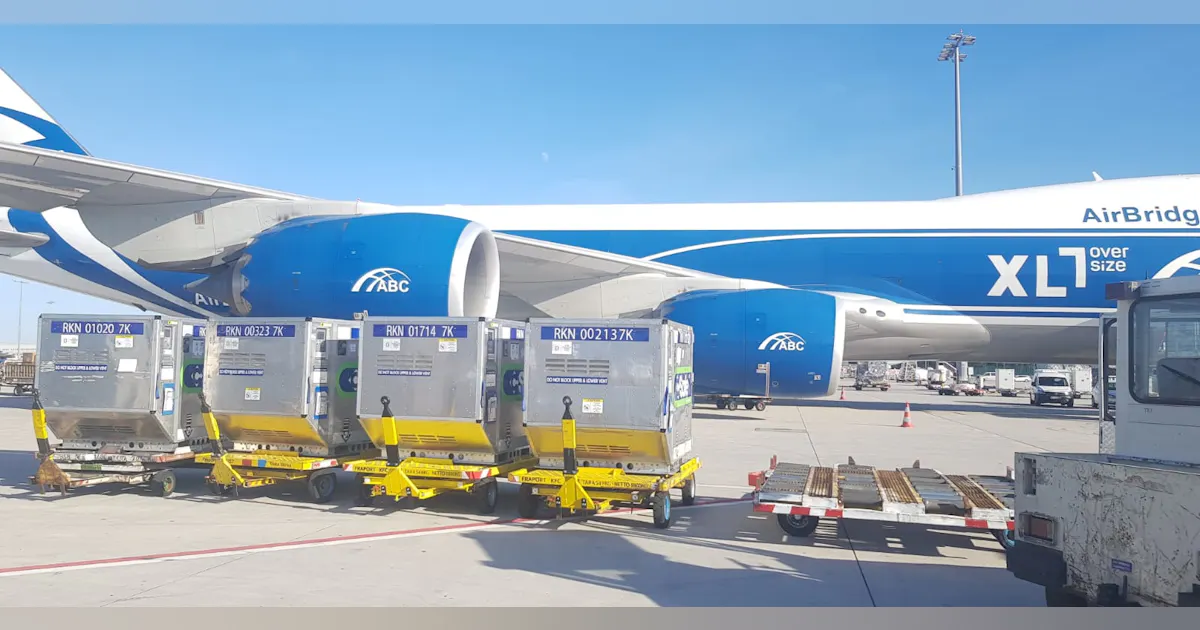 AirBridgeCargo Airlines Delivers 41 RKN CSafe Containers as Part of its ...