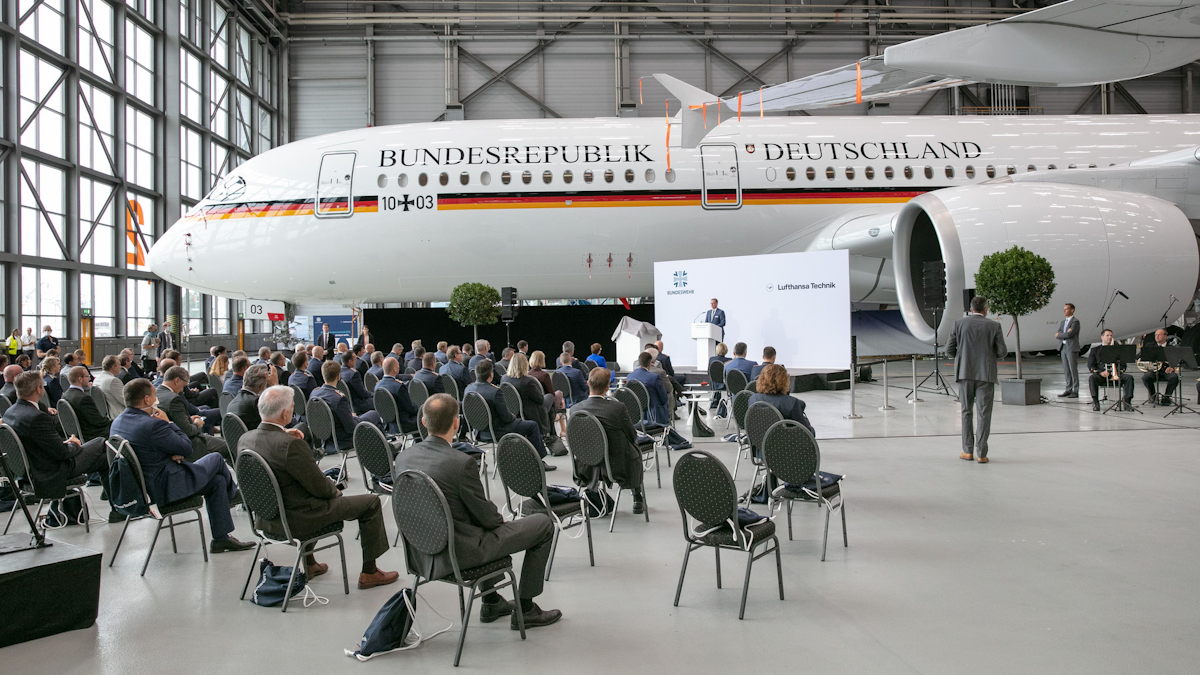 Handover Of The First Airbus A350 To The German Federal Government S Special Air Mission Wing Aviation Pros