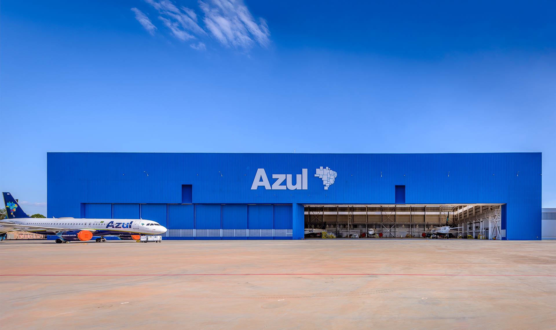 Azul Hangar Exterior