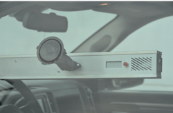 CleanRide UV-C is a vehicle mounted unit that simply plugs into a standard power outlet in the vehicle or on the wall. CleanRide UV-C is a vehicle mounted unit that simply plugs into a standard power outlet in the vehicle or on the wall.