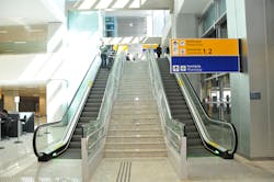 Gru Airport S O Paulo Escadas Rolantes
