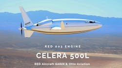 Red Aircraft Celera500 L