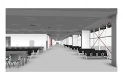 With the allotted funds, MidAmerica Airport will expand the existing 53,500-square-foot terminal by an additional 41,000-plus square feet under Phase Two of their four-phase Passenger Terminal Modification project.