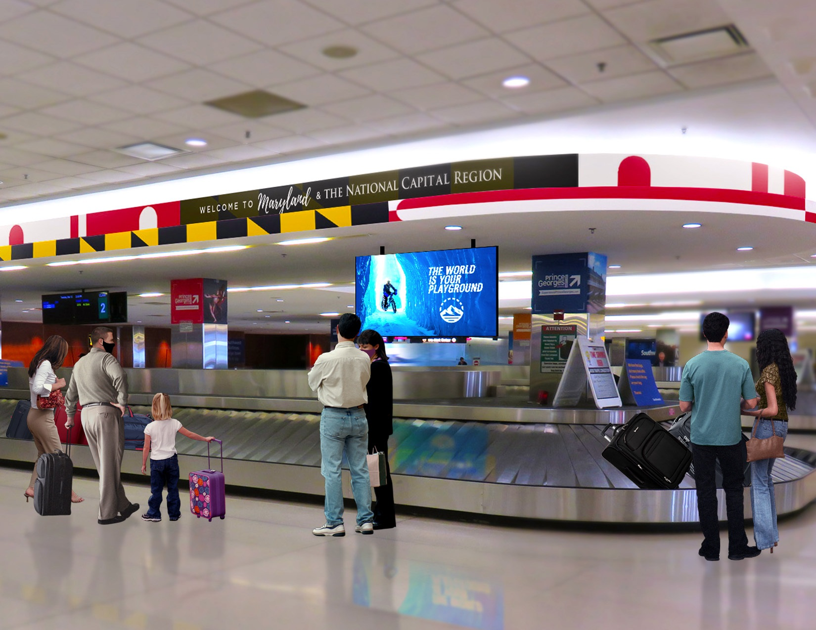 southwest baggage claim bwi