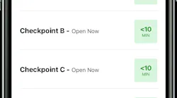 Clt Security Wait Times On App