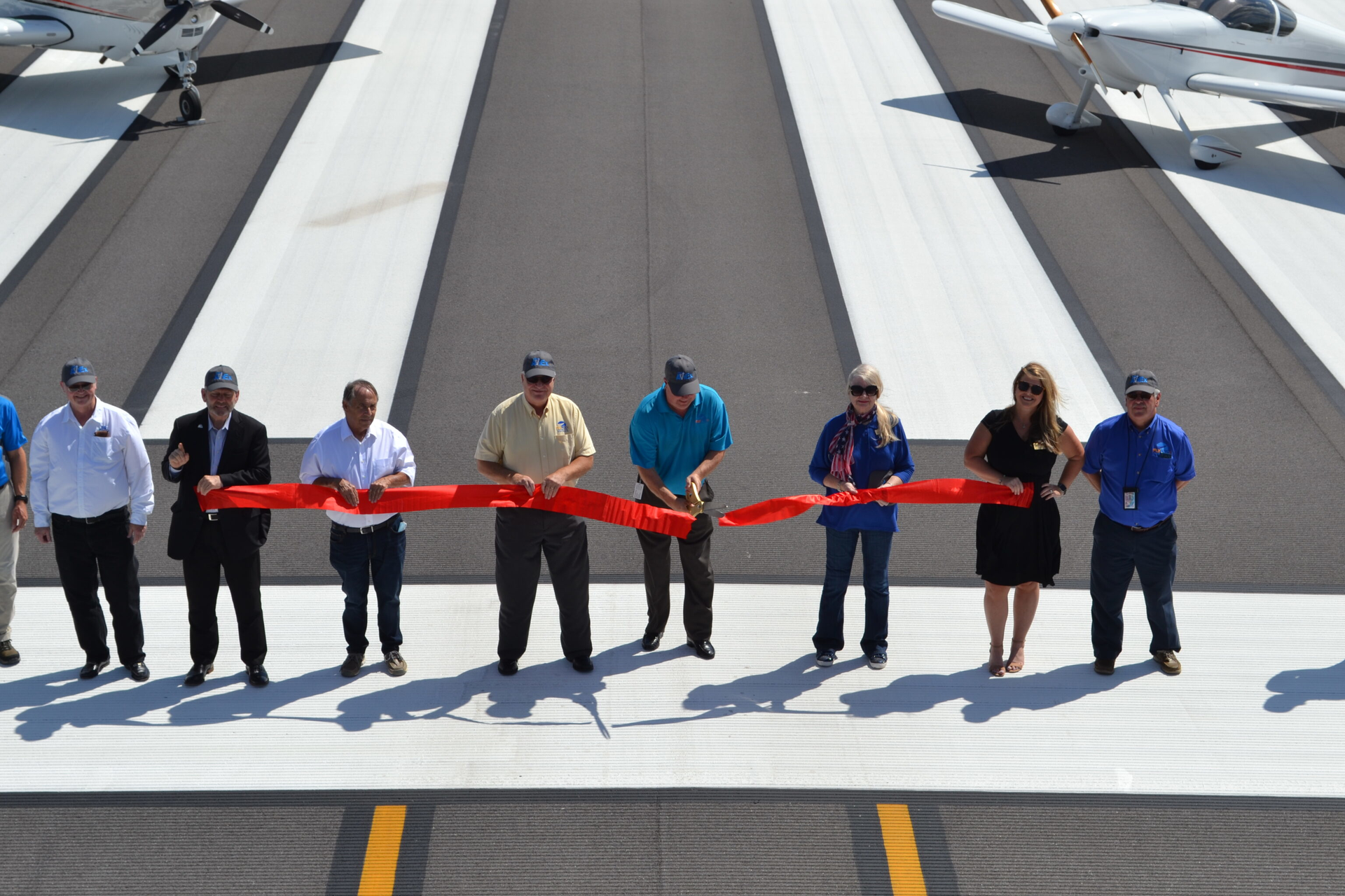 Runway 15-33 was closed for nearly a year while undergoing construction.