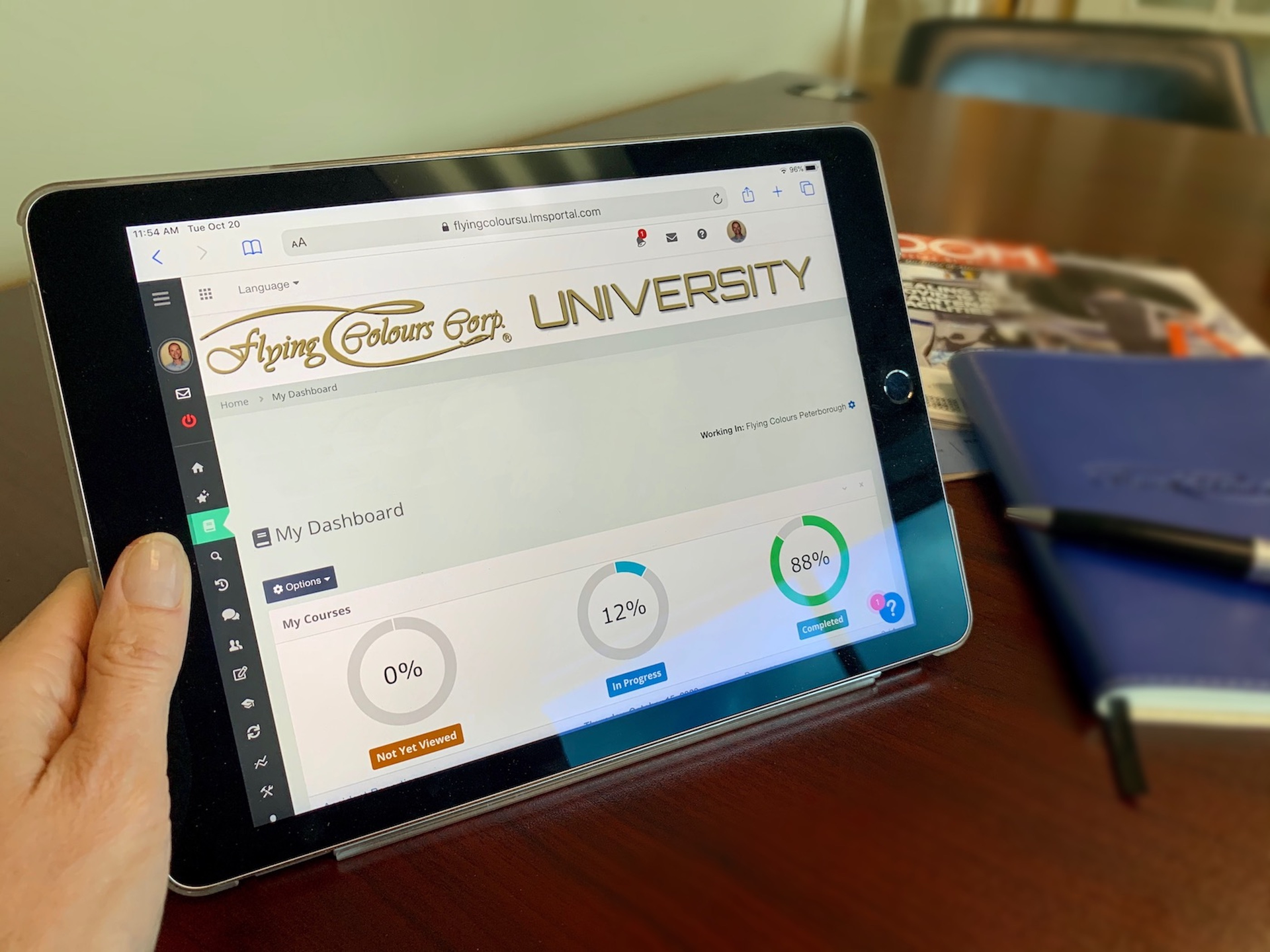 Flying Colours Switches On Digital Training To Support Expansion