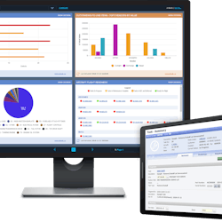 Win Air Dashboards Displayed On Desktop And Task Card Summary Dislayed On Tablet
