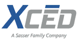 Xced Logo 2c Pms7685 Cool Gray7