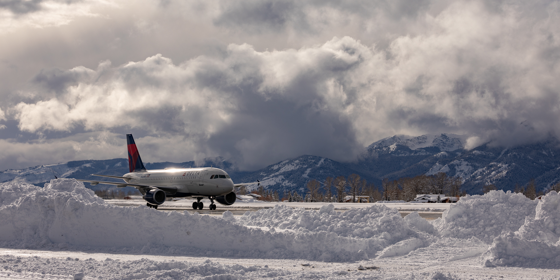 Jackson Hole Airport has to contend with a great deal of plane de-icing for several months each year.