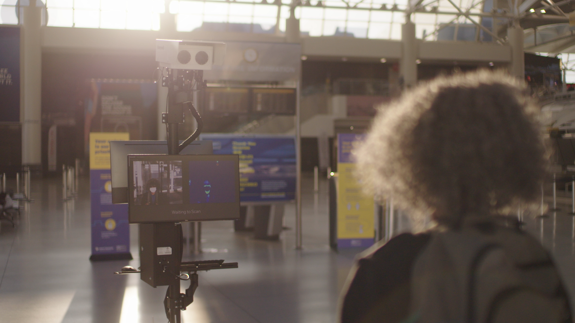 Dnata deployed the Honeywell ThermoRebellion within Terminal One at JFK to scan passengers for potential signs of illness and provide extra screening.