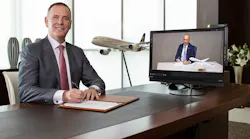 Tony Douglas, Etihad Aviation Group Gceo And Gonen Usishkin, El Al Airlines Ceo Sign Mou Agreement Lr