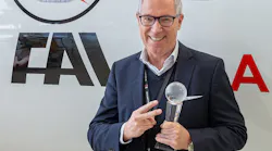 Volker Lemke Head Of Fai Air Ambulance Division With Itij Award