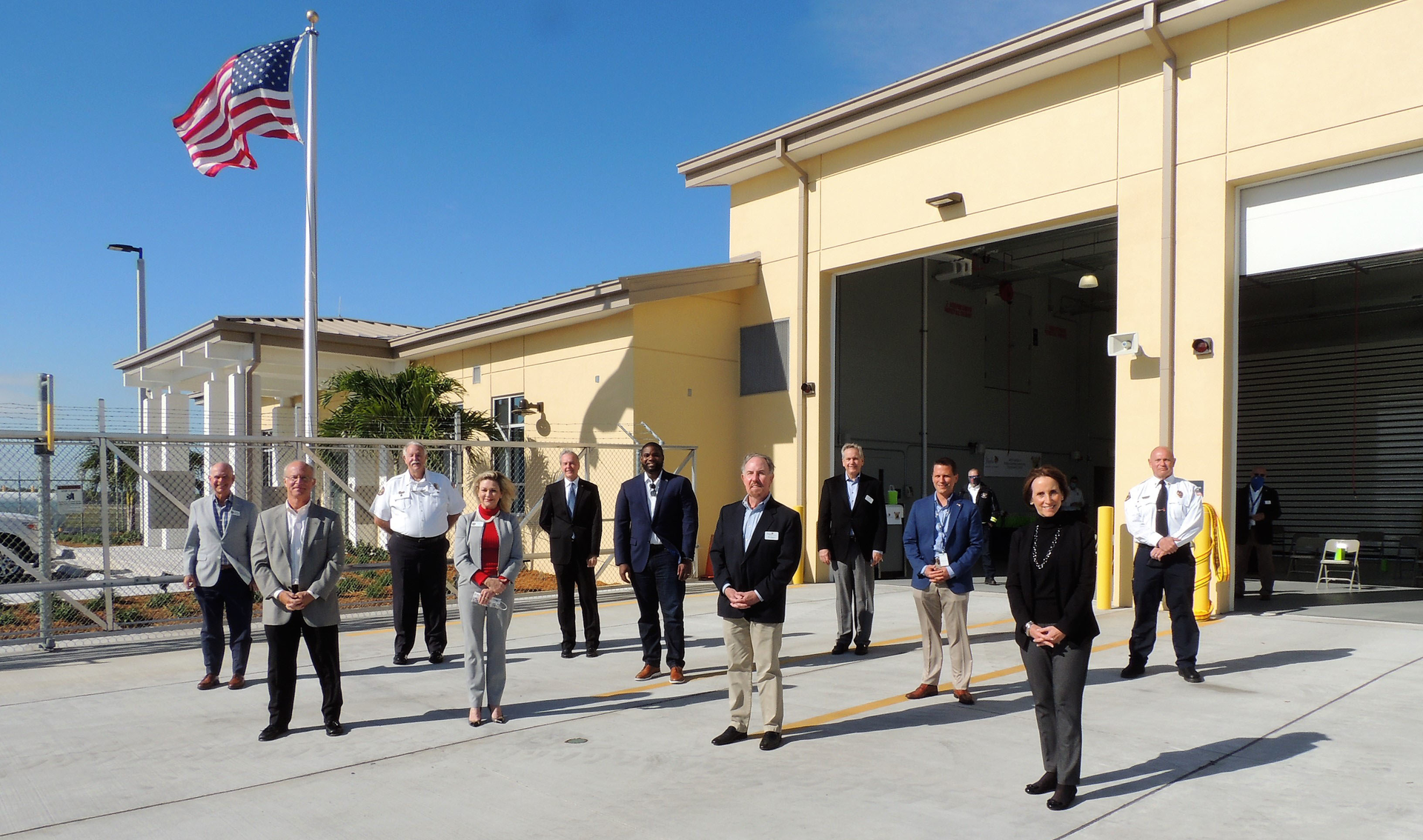 Elected Officials In Front Of The Arff