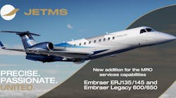Jet Maintenance Solutions Adds Embraer Erj135 145 And Legacy 600 650 To Its Capabilities