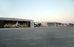 The outside of Constant Aviation's Orlando Sanford International Airport location. The outside of Constant Aviation's Orlando Sanford International Airport location.