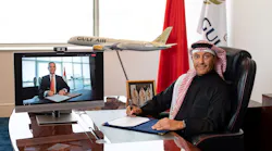 Captain Waleed Al Alawi And Tony Douglas Gf X Ey Signing Ceremony Feb 17 2021