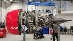 Magnetic Engines Performs Its First Combustion Chamber Replacement On Cfm56 7 B Engine Magnetic Engines Performs Its First Combustion Chamber Replacement On Cfm56 7 B Engine