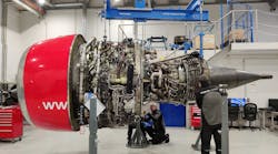 Magnetic Engines Performs Its First Combustion Chamber Replacement On Cfm56 7 B Engine
