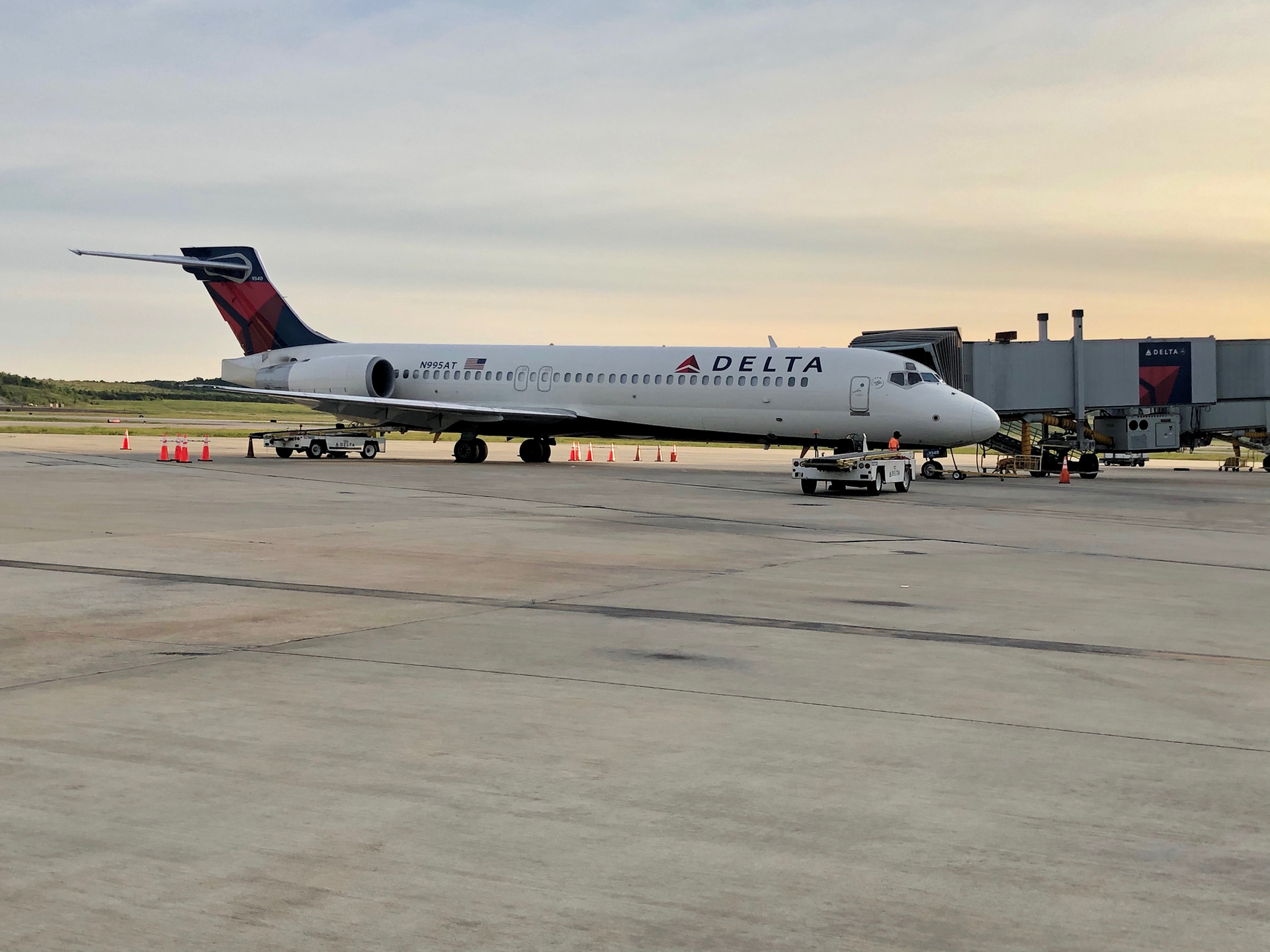 Delta Aircraft At Bhm