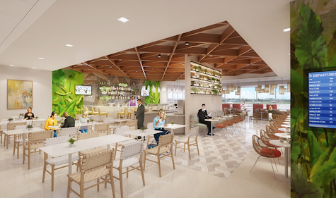 Escape Lounge Fll To Debut In Late 2021 In Terminal 3 Aviation Pros