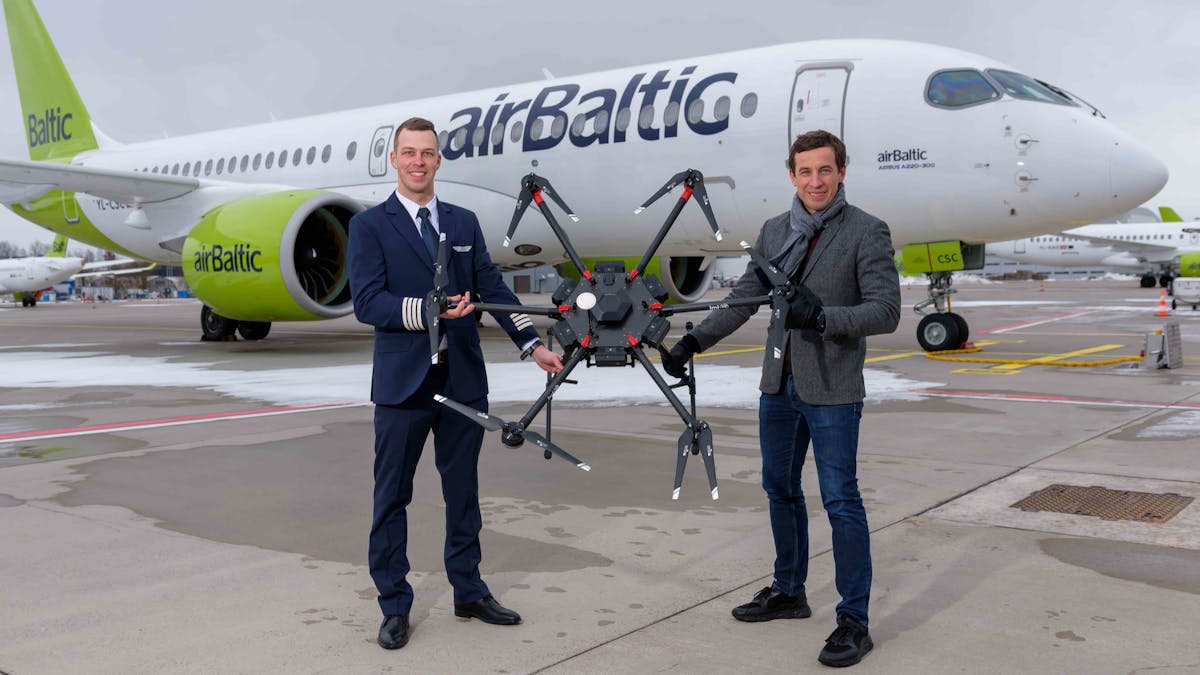 2021 03 23 Air Baltic And Lmt Drone Innovations