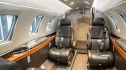 Air Charter Scotland Citation M2 Interior