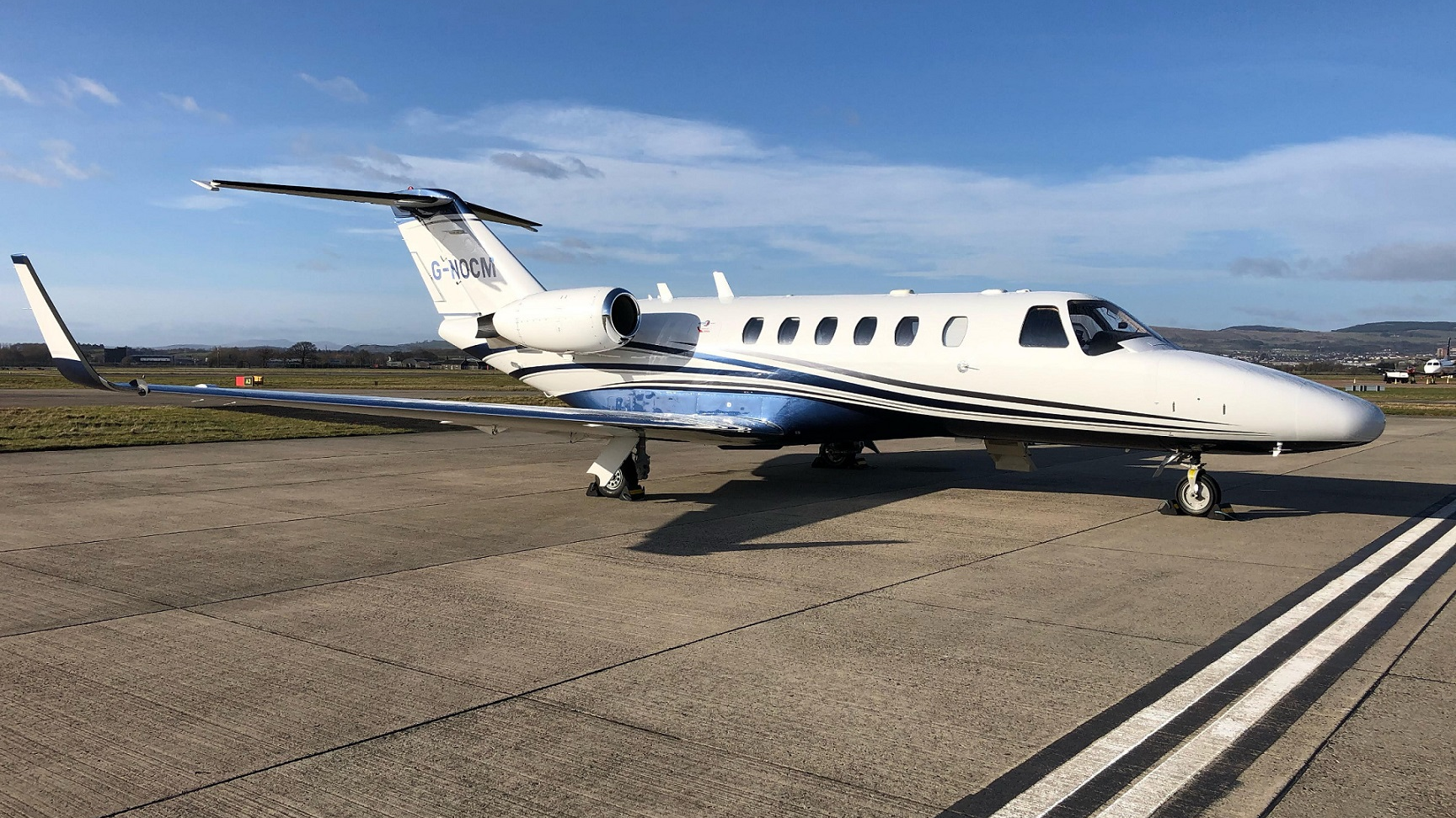 Air Charter Scotland Cj2 Based At Glasgow Airport 6054cf186cb7f