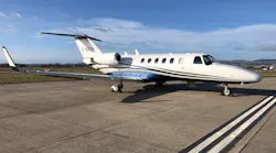 Air Charter Scotland Cj2 Based At Glasgow Airport