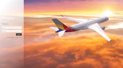 Asiana Airlines Screenshot