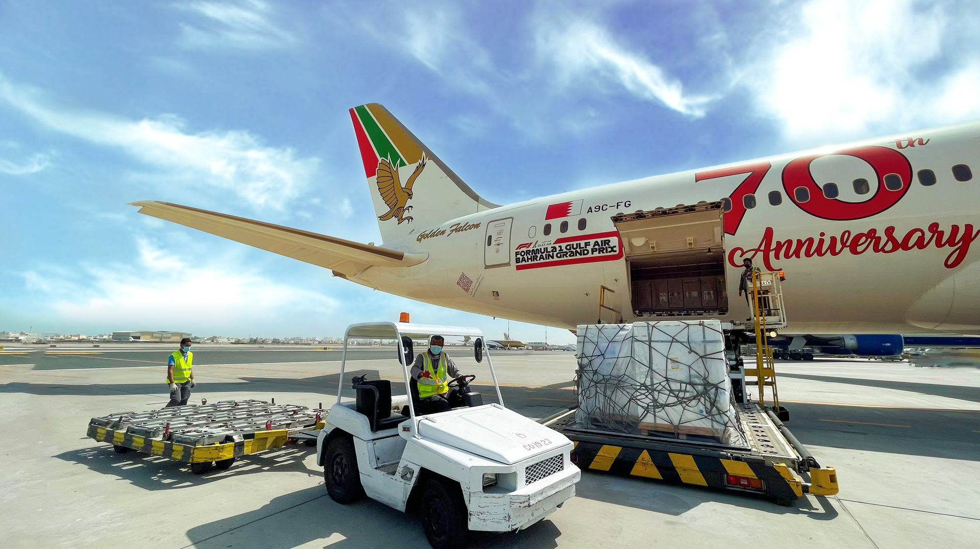 Gulf Air Continues To Support Covid 19 Vaccine Delivery