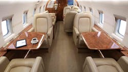 Vertis Aviation Marketing Challenger 604 Interior