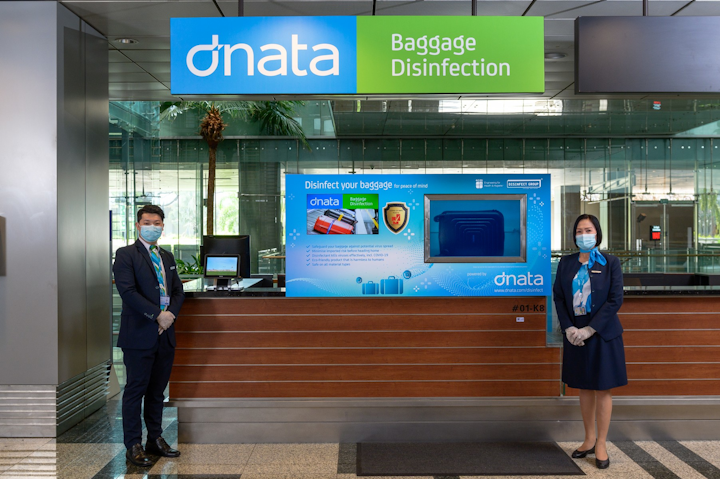 1920年Dnatalauncheshighlyefficientsafeandenvironment Friendlybaggagedisinfectionserviceinsingapore