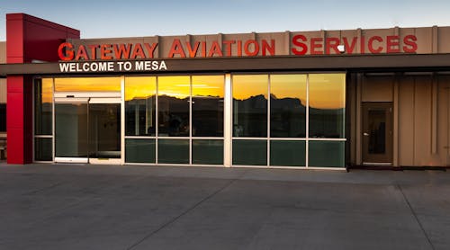 Gateway Aviation Services, the airport-operated FBO, provides all FBO and line services at Phoenix-Mesa Gateway Airport.