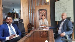 From left to right, Gideon Girmar – Commercial Manager, Helina Teshome – Managing Director and Michael Mesfin – Koncierge Services Manager. From left to right, Gideon Girmar – Commercial Manager, Helina Teshome – Managing Director and Michael Mesfin – Koncierge Services Manager.