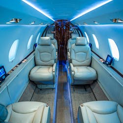 Prizm Lighting Aircraft Interior