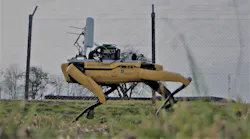Spot The Robot Patrols Hca Airport Perimeter Fencing