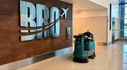 BRO’s T7AMR autonomous floor scrubber.