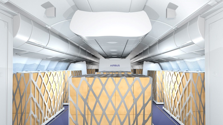 版权所有空中客车汉莎莎莎Technik Cargoin Cabin Mods