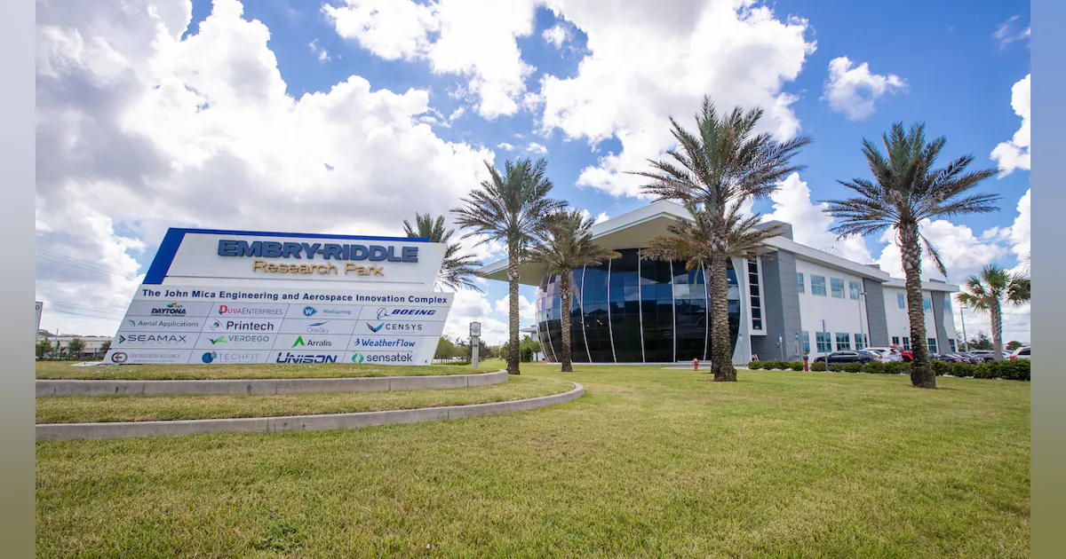 Embry Riddle Florida Inside Embry-Riddle’s Research Park Adds Advanced Technology and Manufacturing ...