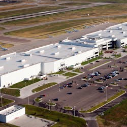 Photo Of Textron&apos;s Wichita Headquarters To Accompany Avfuel Delivers Neste My Saf To Textron Aviation, Bell Textron