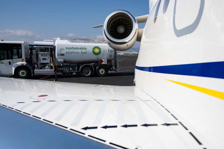 AIR BP可持续航空燃料在克莱蒙法兰188金宝搏在外国稳定么队起飞