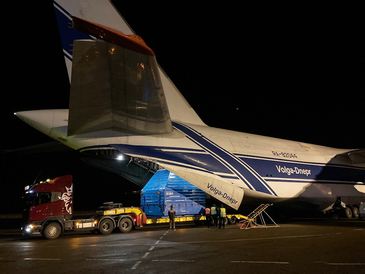 Volga-Dnepr's Complex Logistics Solution Enables Smooth Transportation of Luna-25 Full-scale Mockup to Amur River Region - AviationPros.com