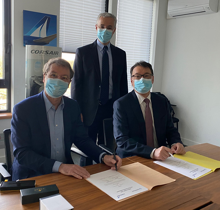 Signature Contrat Nacelle Life Corsair