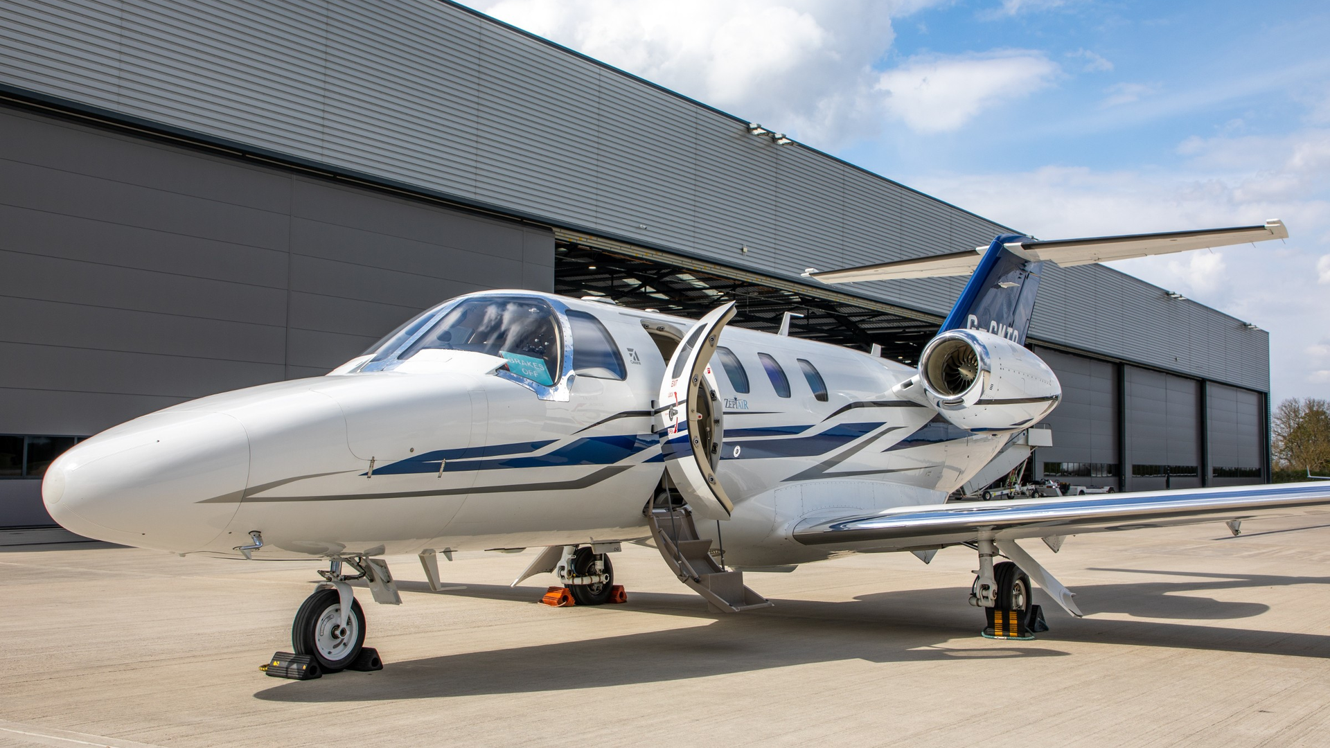 Air Charter Scotland Citation M2 Exterior