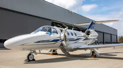 Air Charter Scotland Citation M2 Exterior