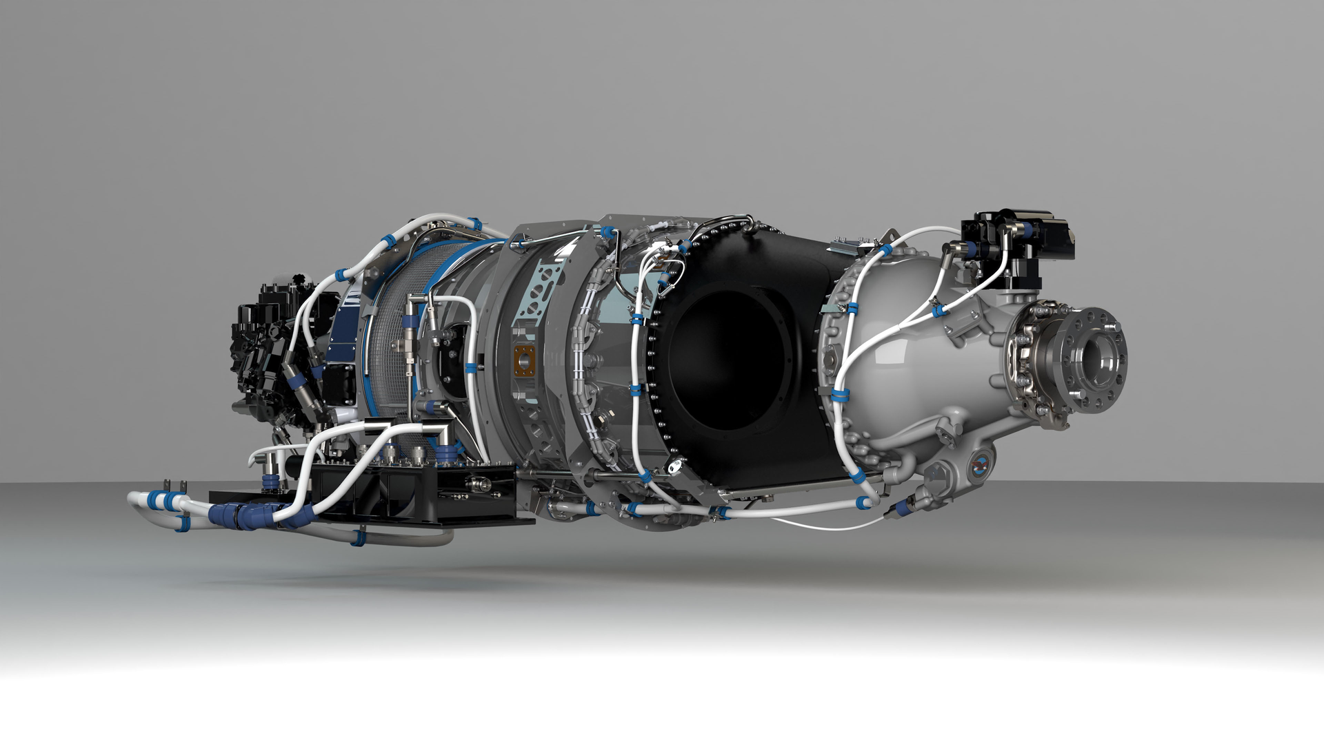 Pt6 E Series Engine Three Quarter View Left Side Hi Res