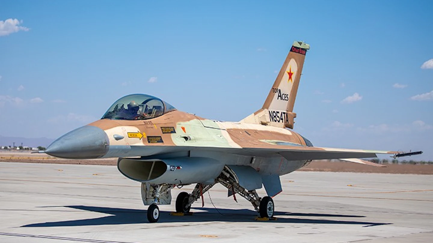 Top Aces Announces FAA Certification of F-16 Fighter ...